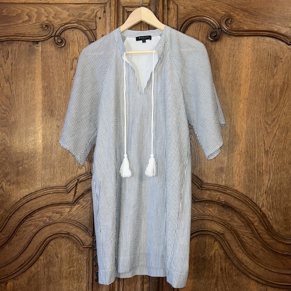 Maven West Seersucker Dress - Picture 1 of 16